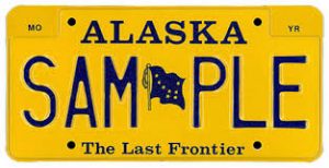 Alaska License Plate Number