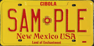 New Mexico License Plate Lookup