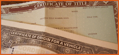 Texas Vehicle Title