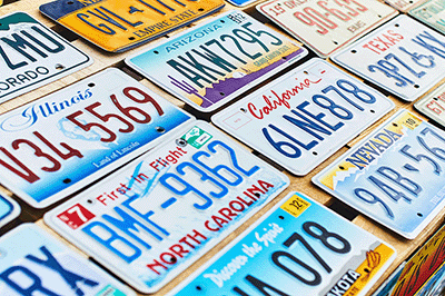 History of License Plates